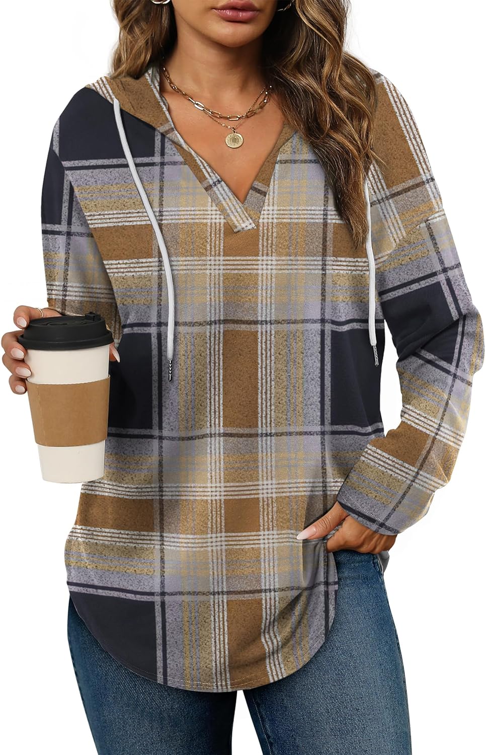 Bofell Women’s Oversized Pullover Hoodie