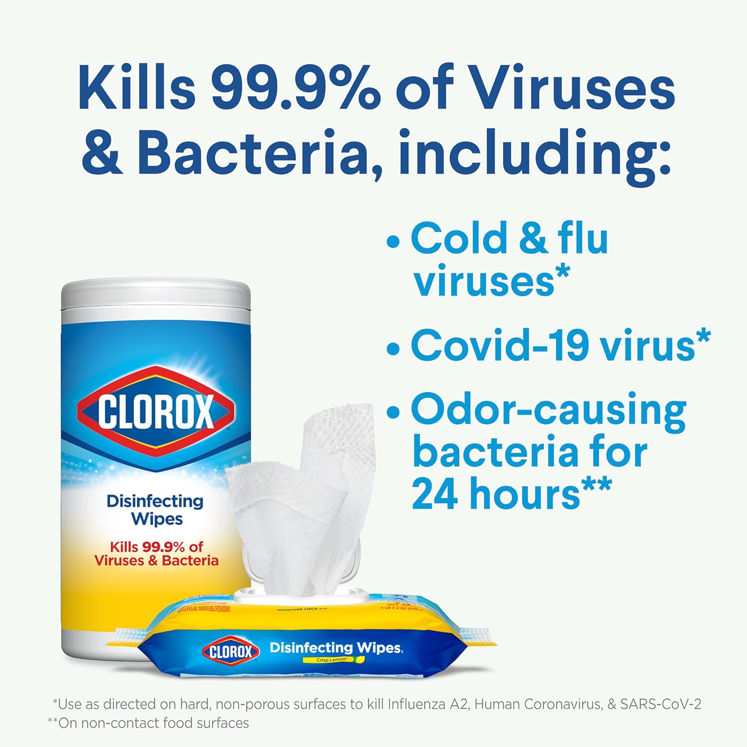 Clorox Disinfecting Wipes Household Essentials