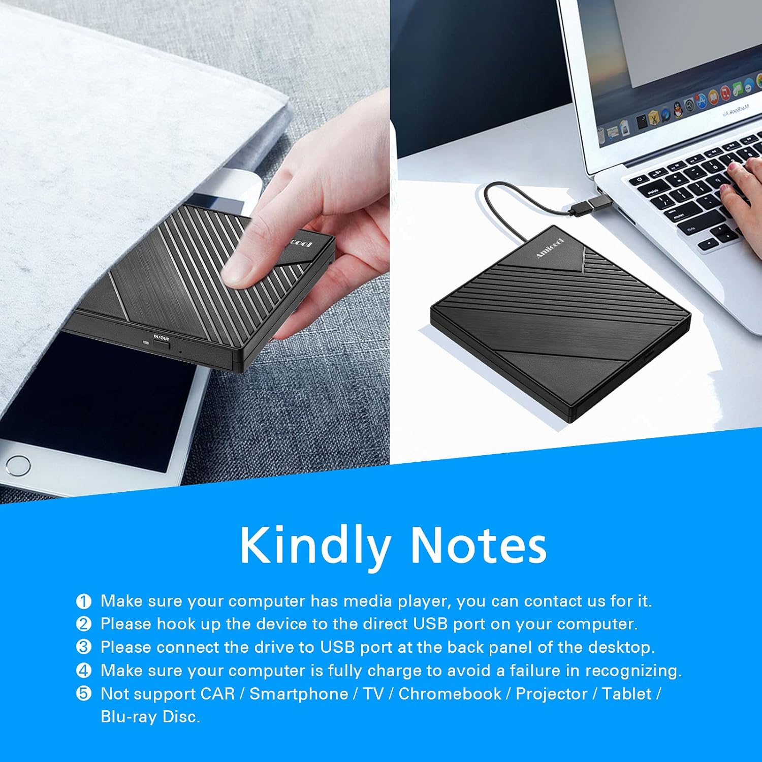 Seagate 2TB Portable External HDD