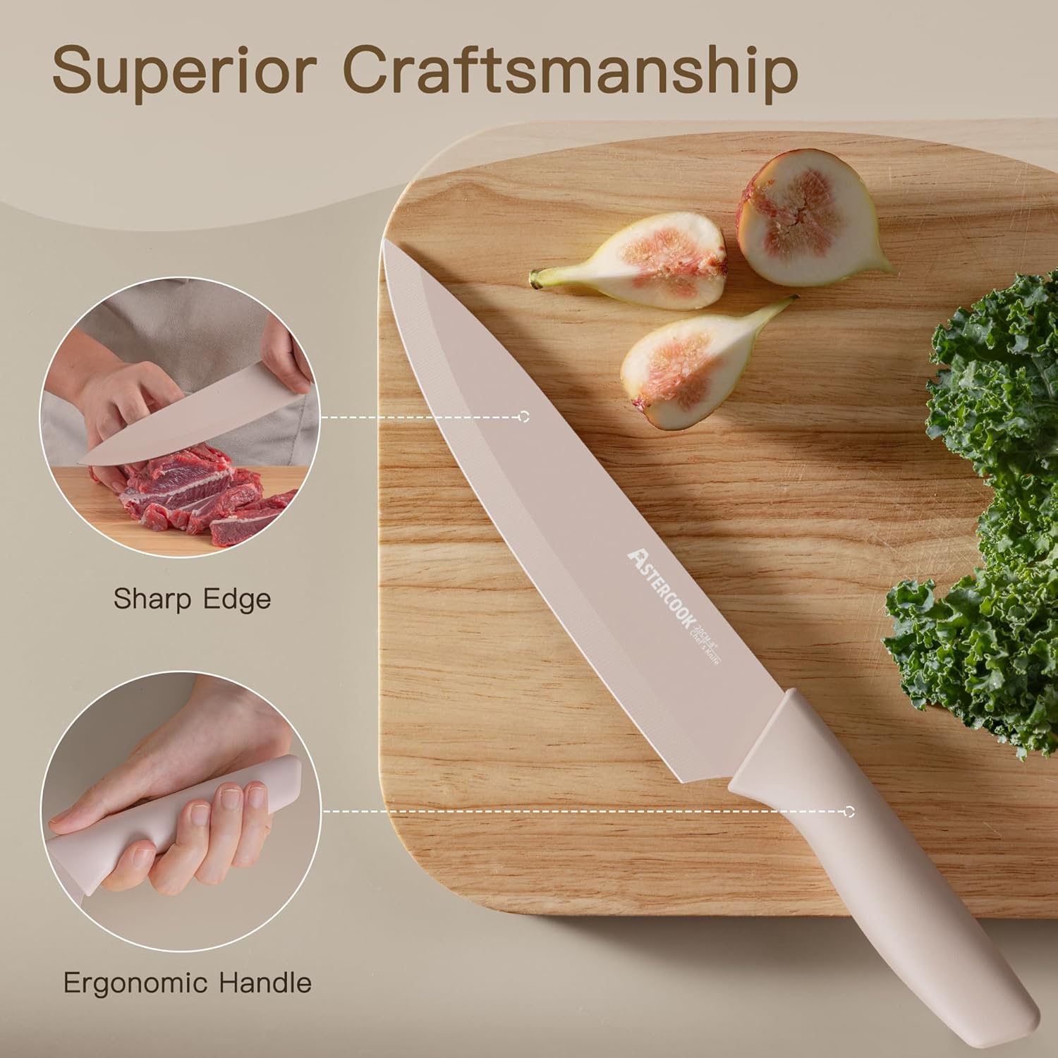Astercook Kitchen Knife Set