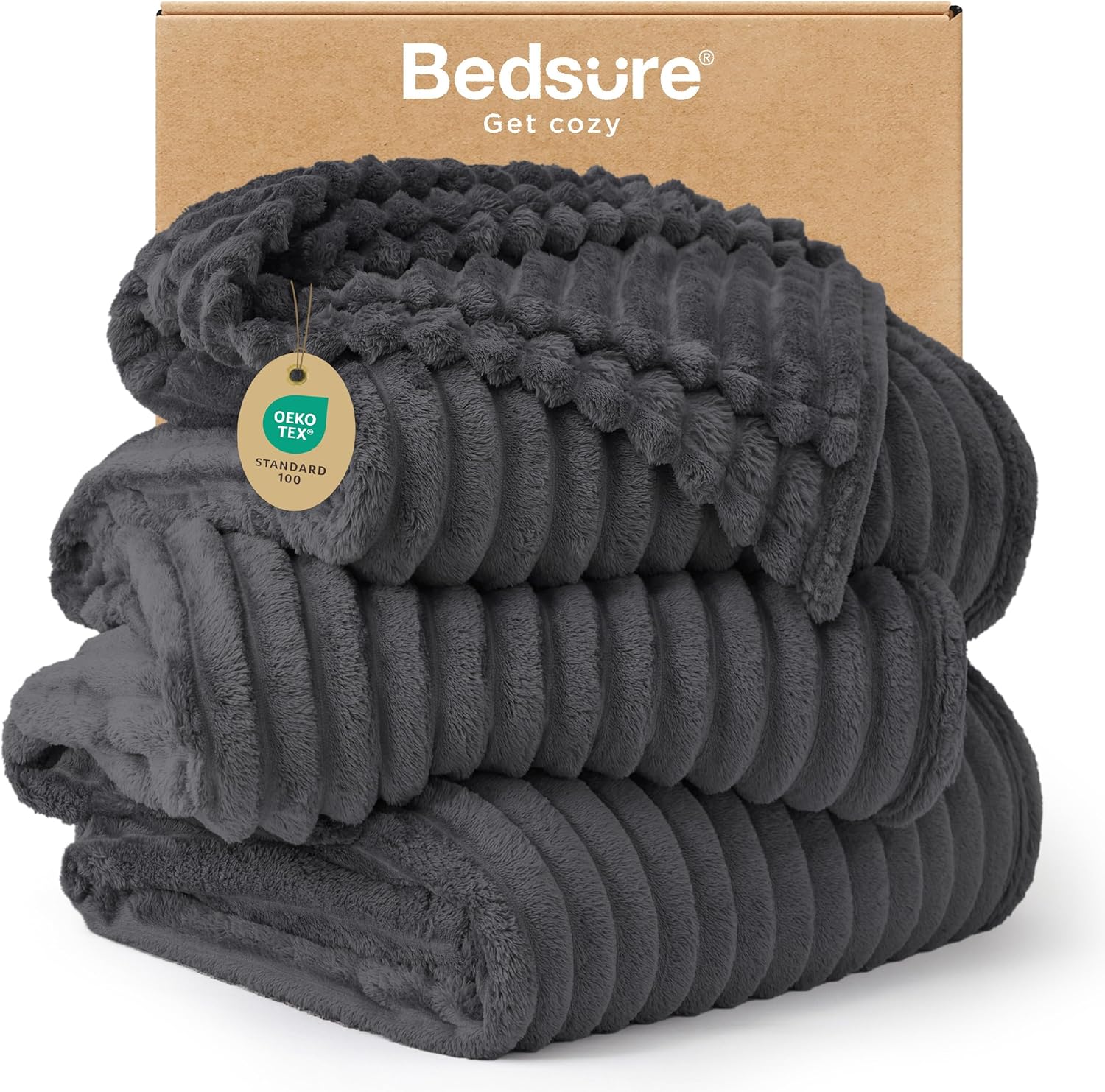 Bedsure White Throw Blanket