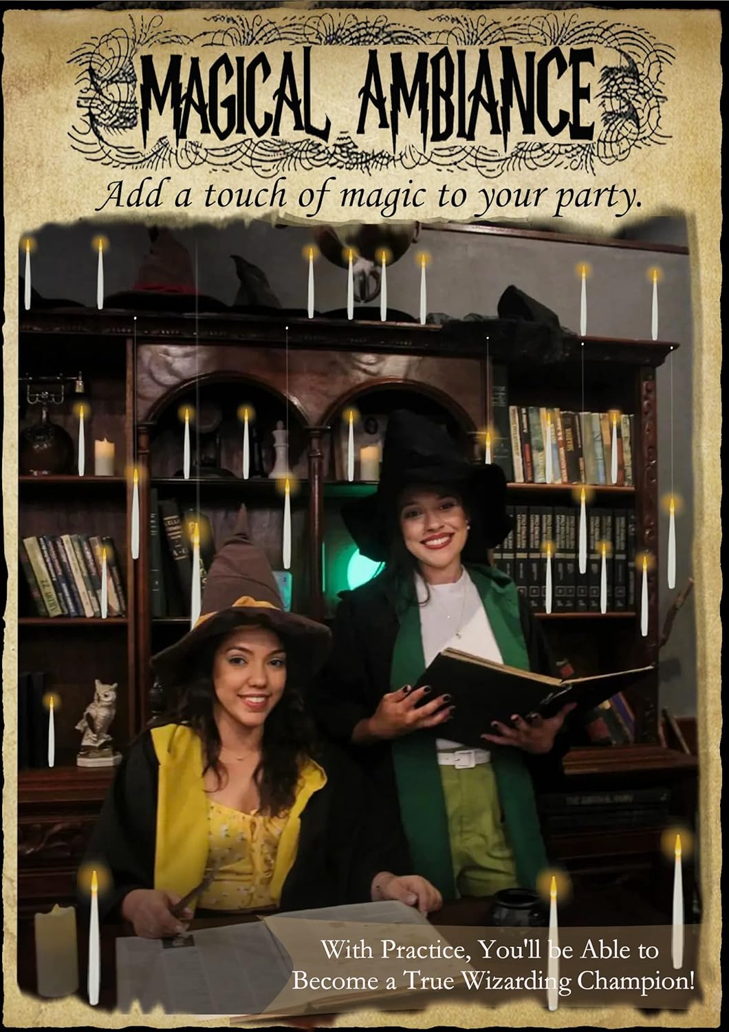 Halloween Decorations Floating Candles