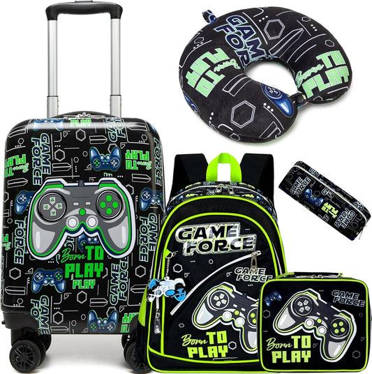 Kid’s Luggage Set 5 Piece Suitcase Set