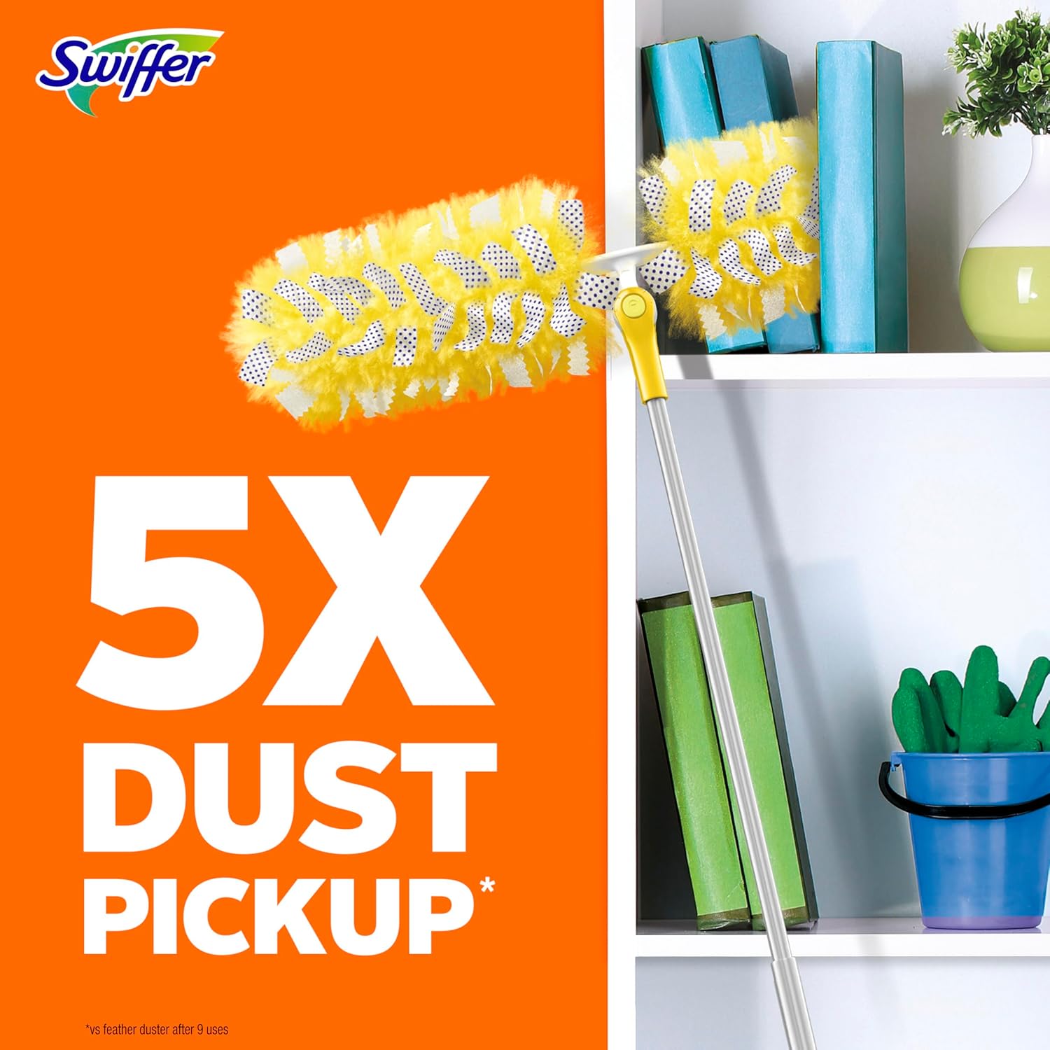 Swiffer Duster Kit with 6 ft Super Extendable Handle