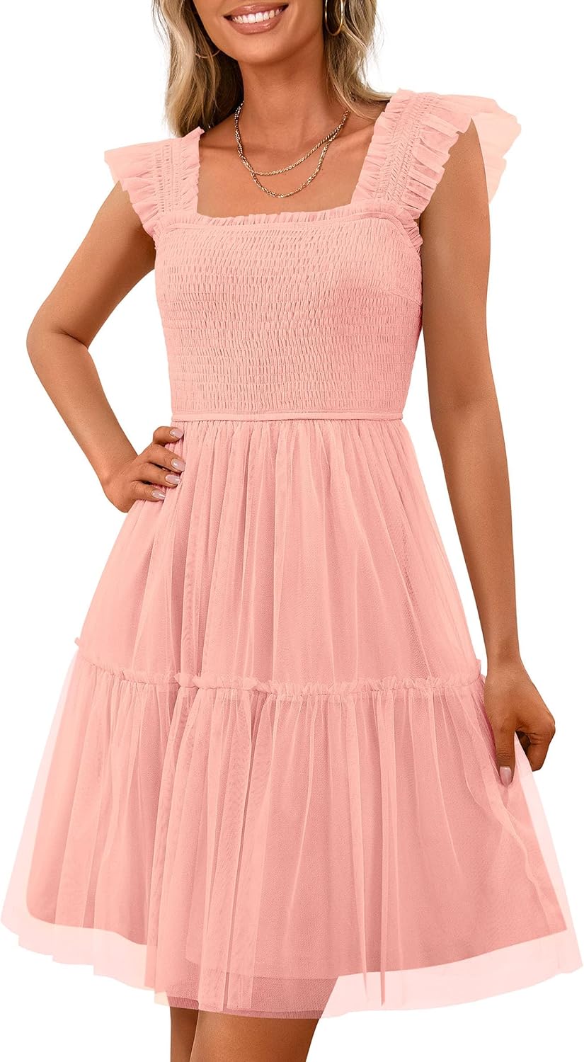 PRETTYGARDEN Women’s 2025 Summer Mini Dress