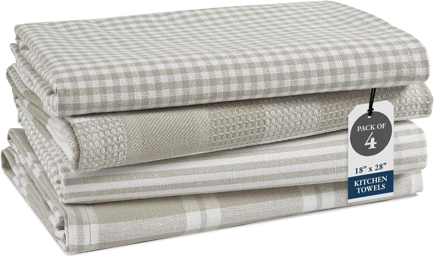 LANE LINEN Kitchen Towels and Dishcloths Sets