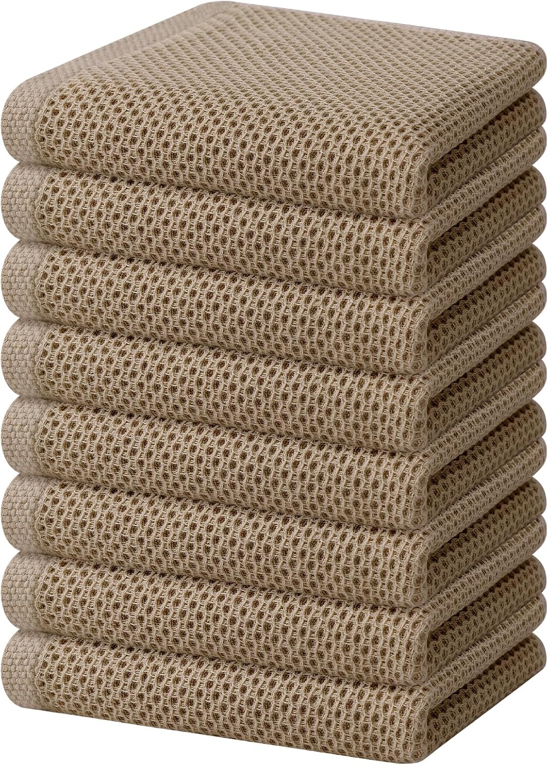 Homaxy 100% Cotton Waffle Dish Cloths