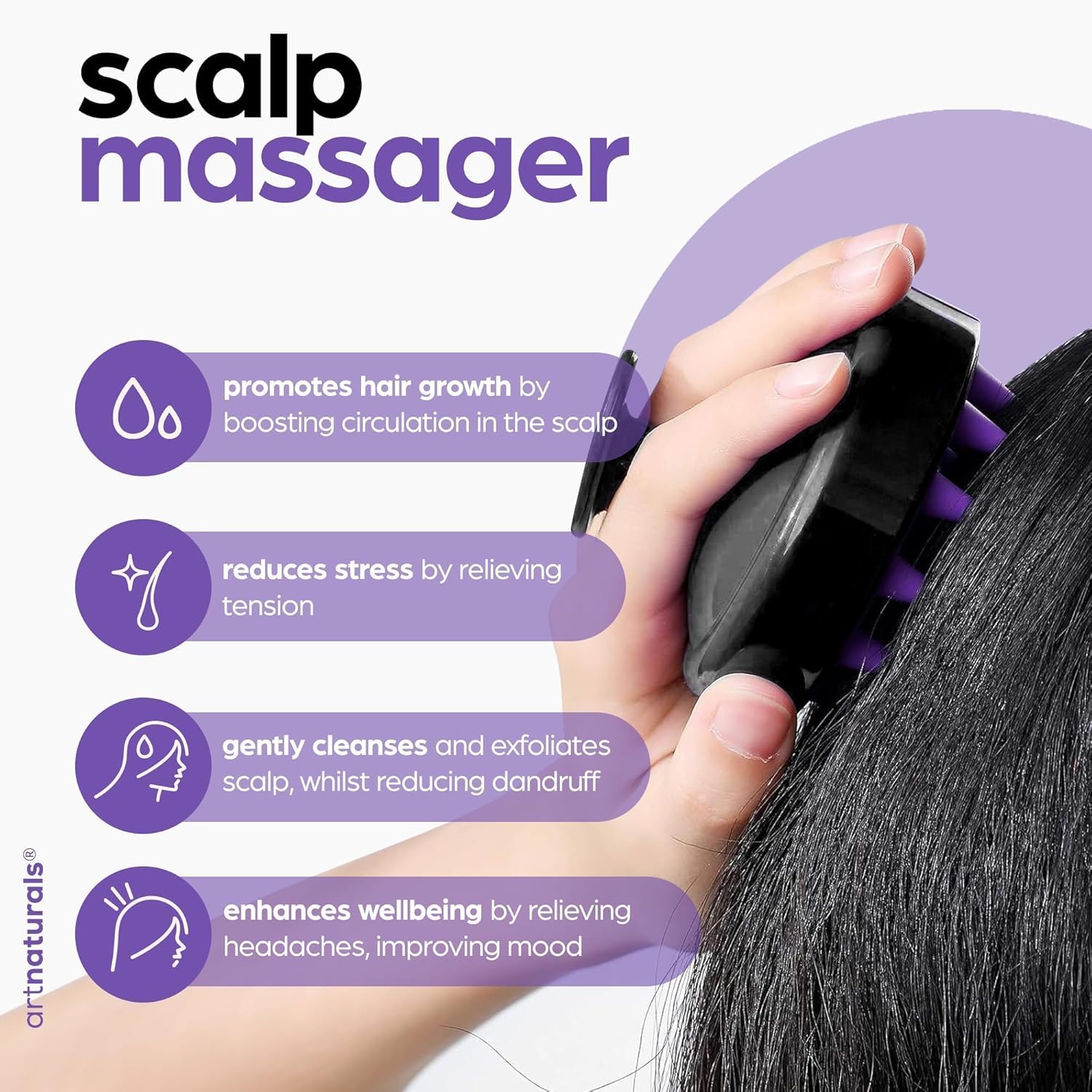 ArtNaturals Organic Rosemary & Castor Hair Growth Oil