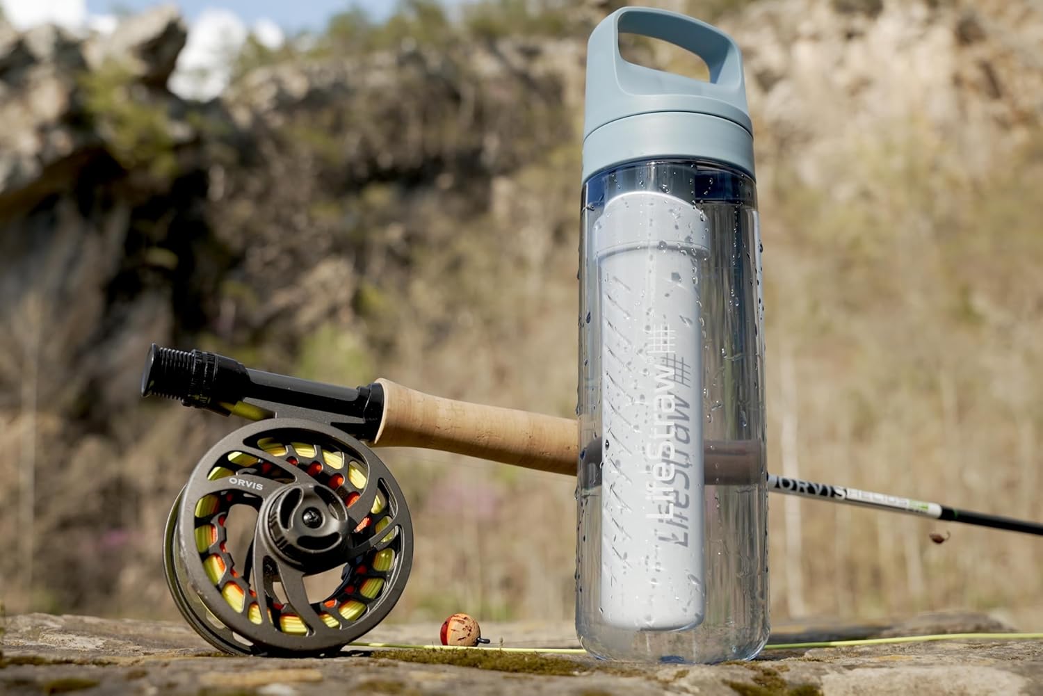 LifeStraw Go Series, BPA-Free Water Bottle for Travel