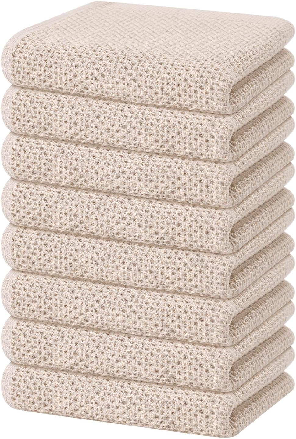 Homaxy 100% Cotton Waffle Dish Cloths