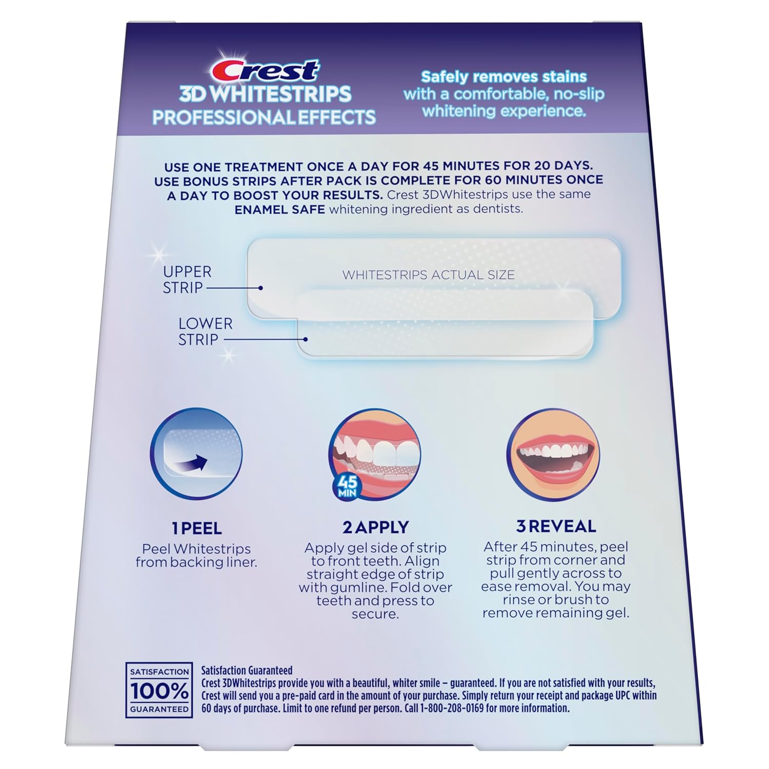 Crest 3D Whitestrips Professional Effects Teeth Whitening Kit