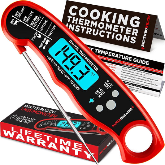 Alpha Grillers Digital Instant Meat Thermometer