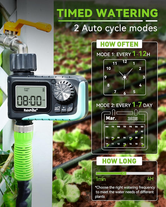RAINPOINT Programmable Sprinkler Timer