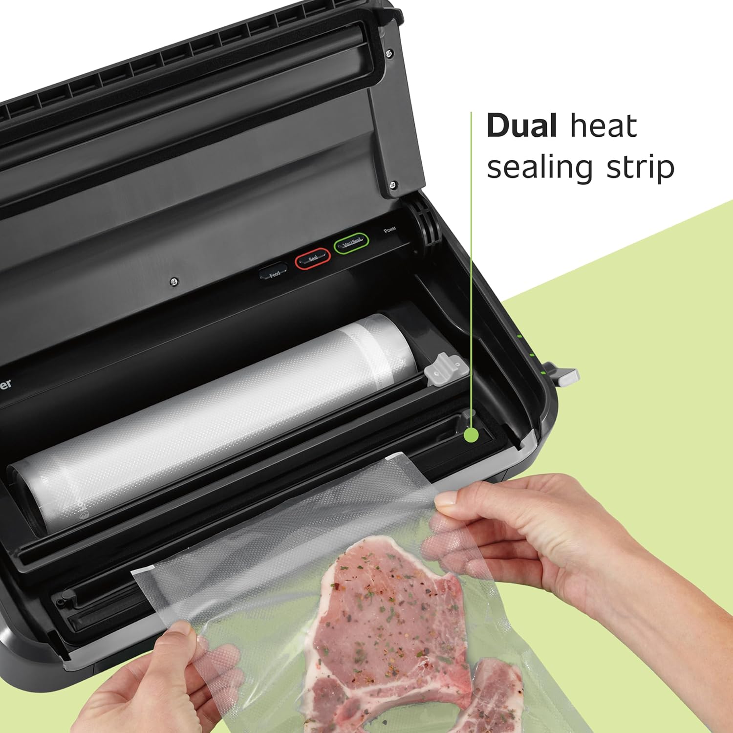 FoodSaver Vacuum Sealer Machine with Bags & Roll