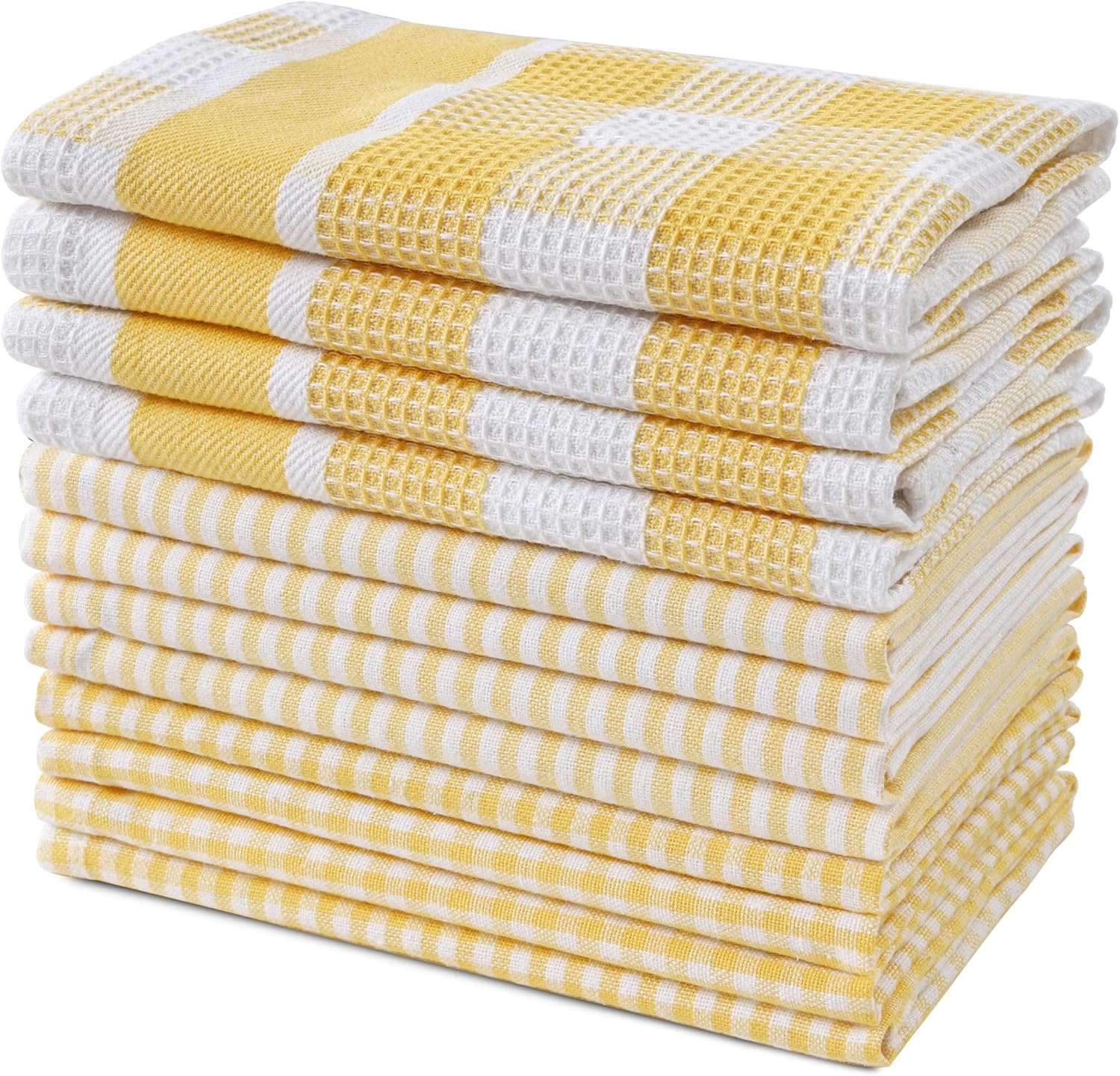 LANE LINEN Kitchen Towels and Dishcloths Sets