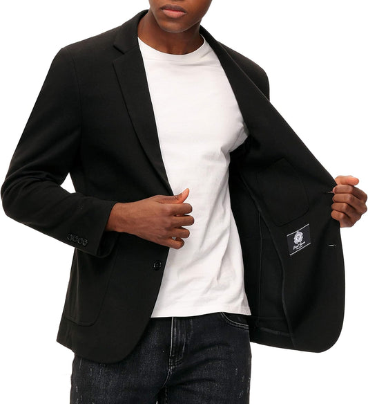 JONES Men's Casual Knit Blazer Suit Jackets