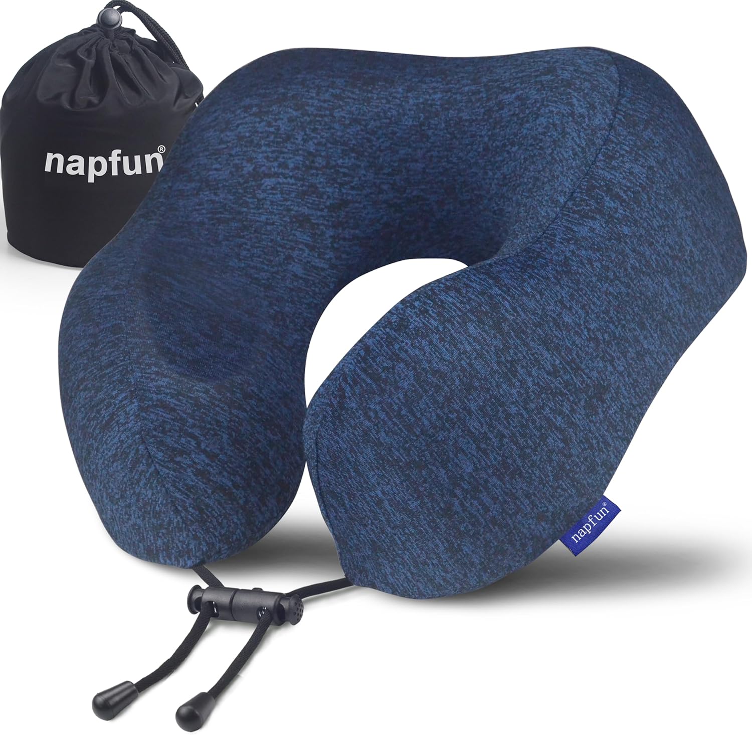 Napfun Memory Foam Travel Neck Pillow