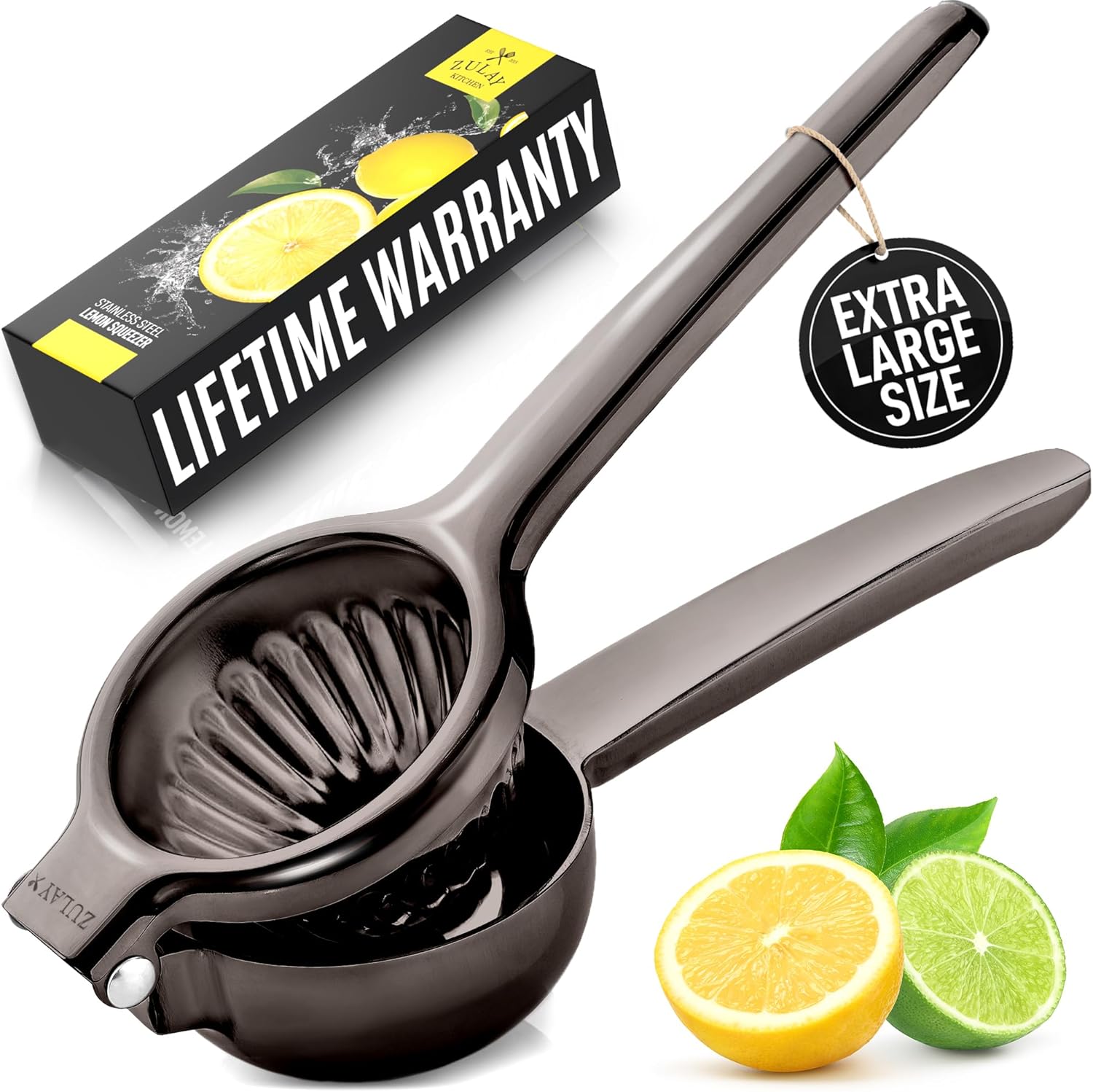 Zulay Kitchen Extra Large Lemon Squeezer