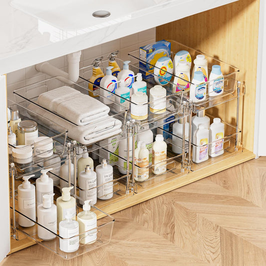 Vtopmart Bathroom & Kitchen Under Sink Organizer