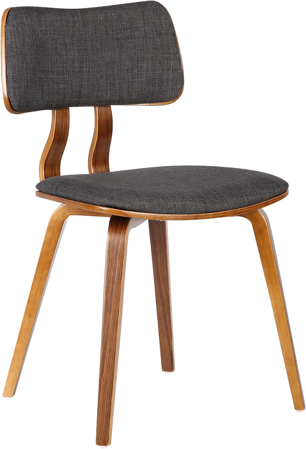 Armen Living Jaguar Mid Century Modern Dining Accent Chair