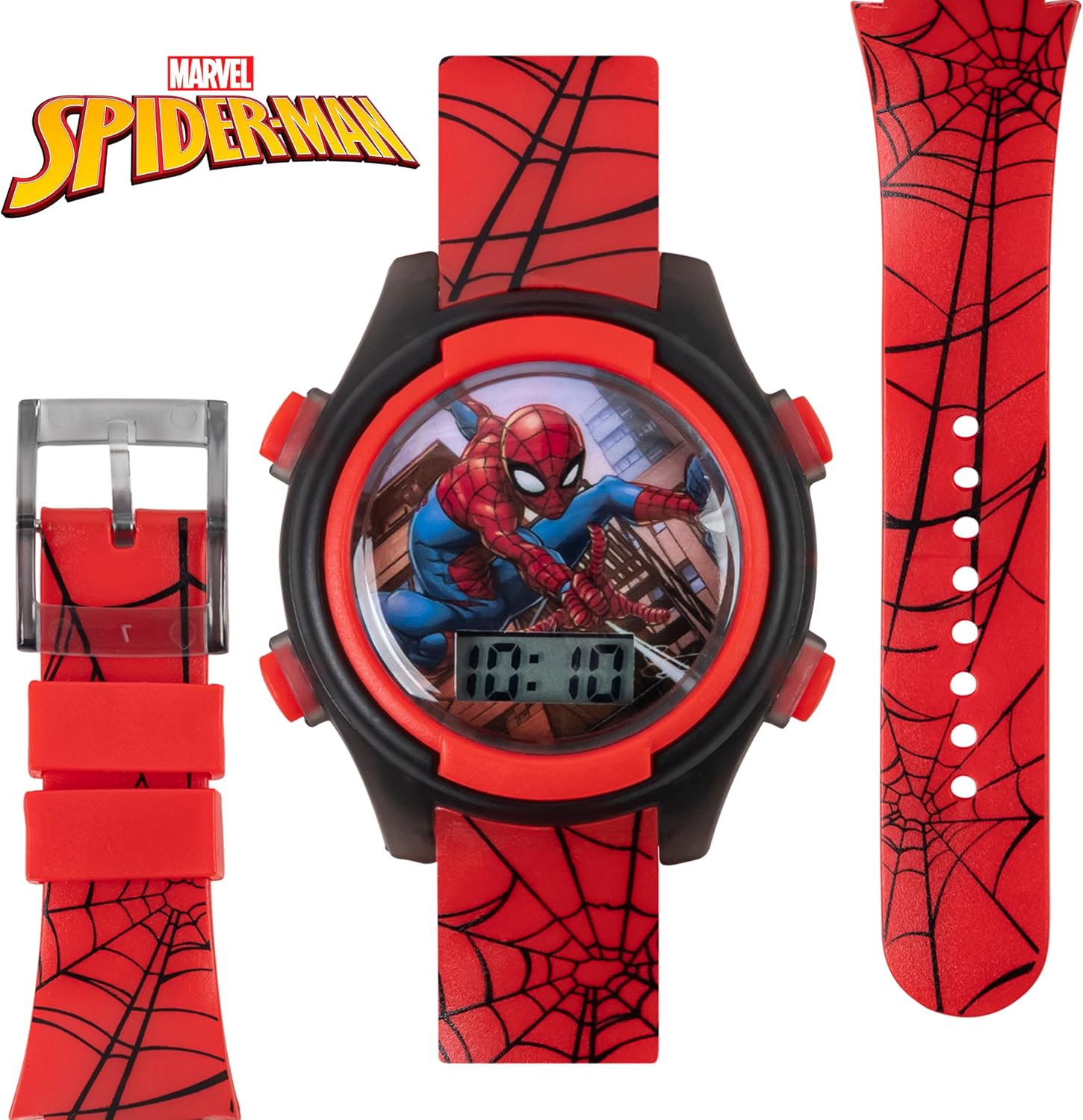 Marvel Spider-Man Kids Watches Digital Display
