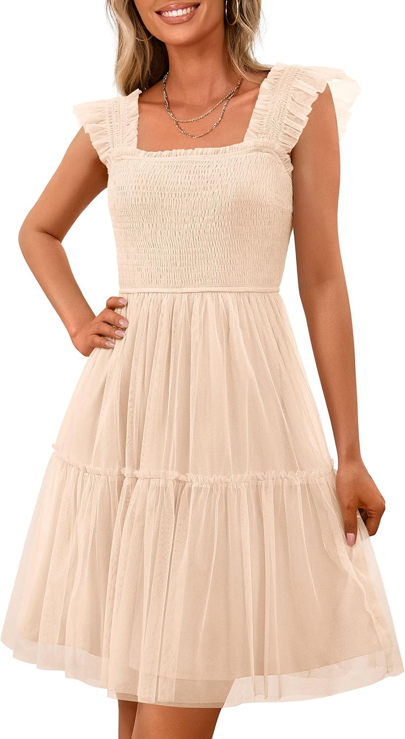 PRETTYGARDEN Women’s 2025 Summer Mini Dress