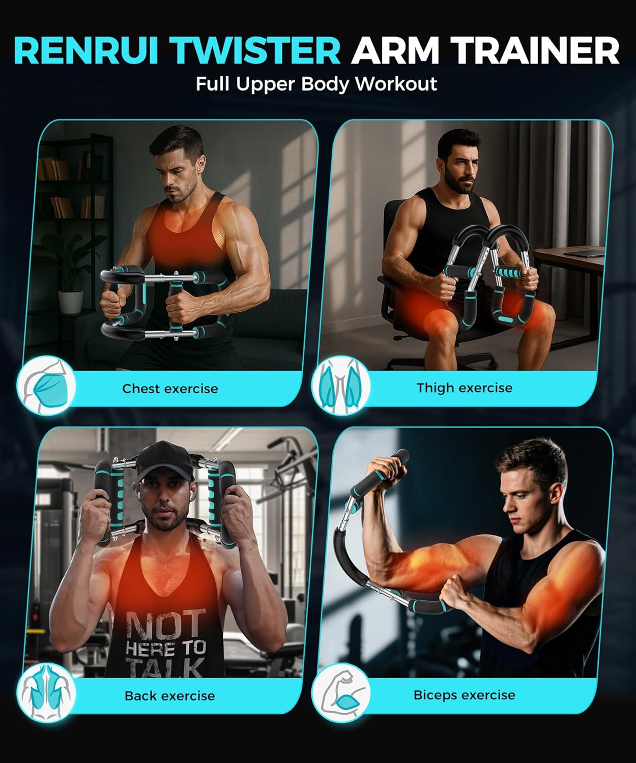 Twister Arm Trainer Adjustable 5 Resistance Levels