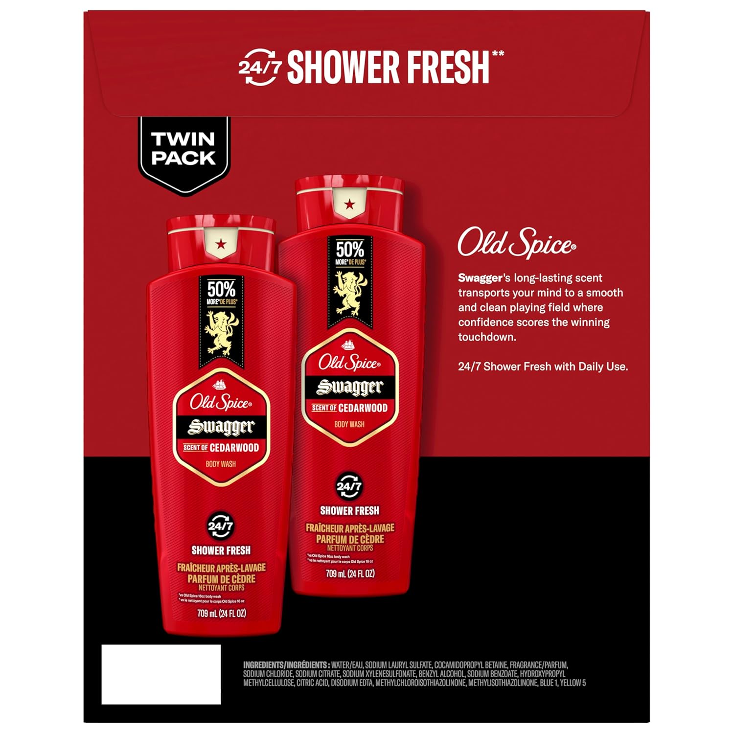 Old Spice Swagger Body Wash Fresh Scent