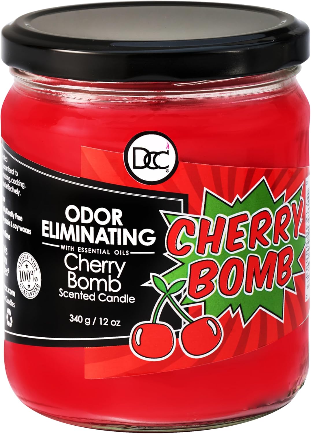 Vanilla Bean Odor Eliminating Candle – 80-Hour Burn