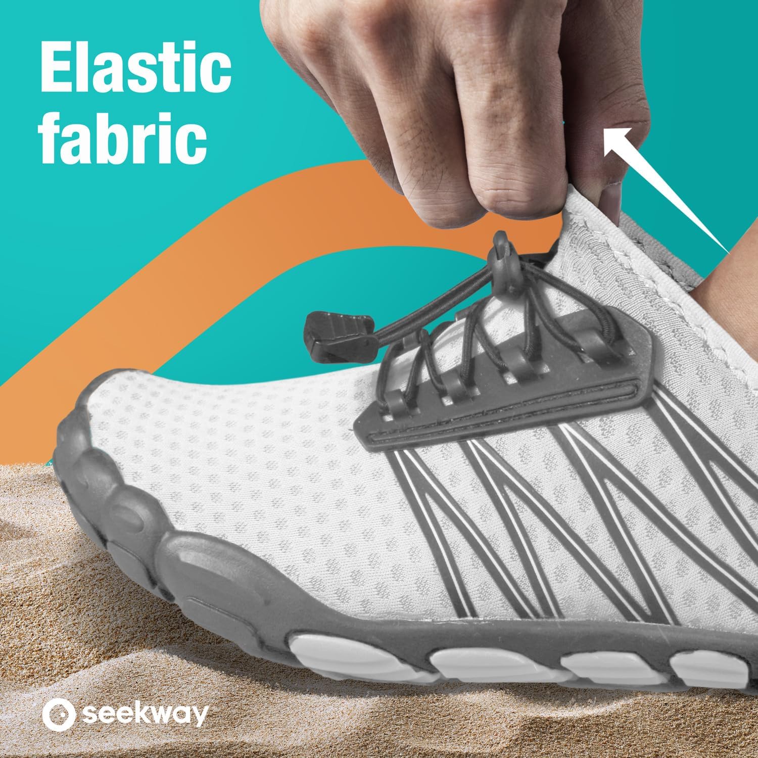 SEEKWAY Water Shoes, Quick-Dry Aqua Socks for Beach