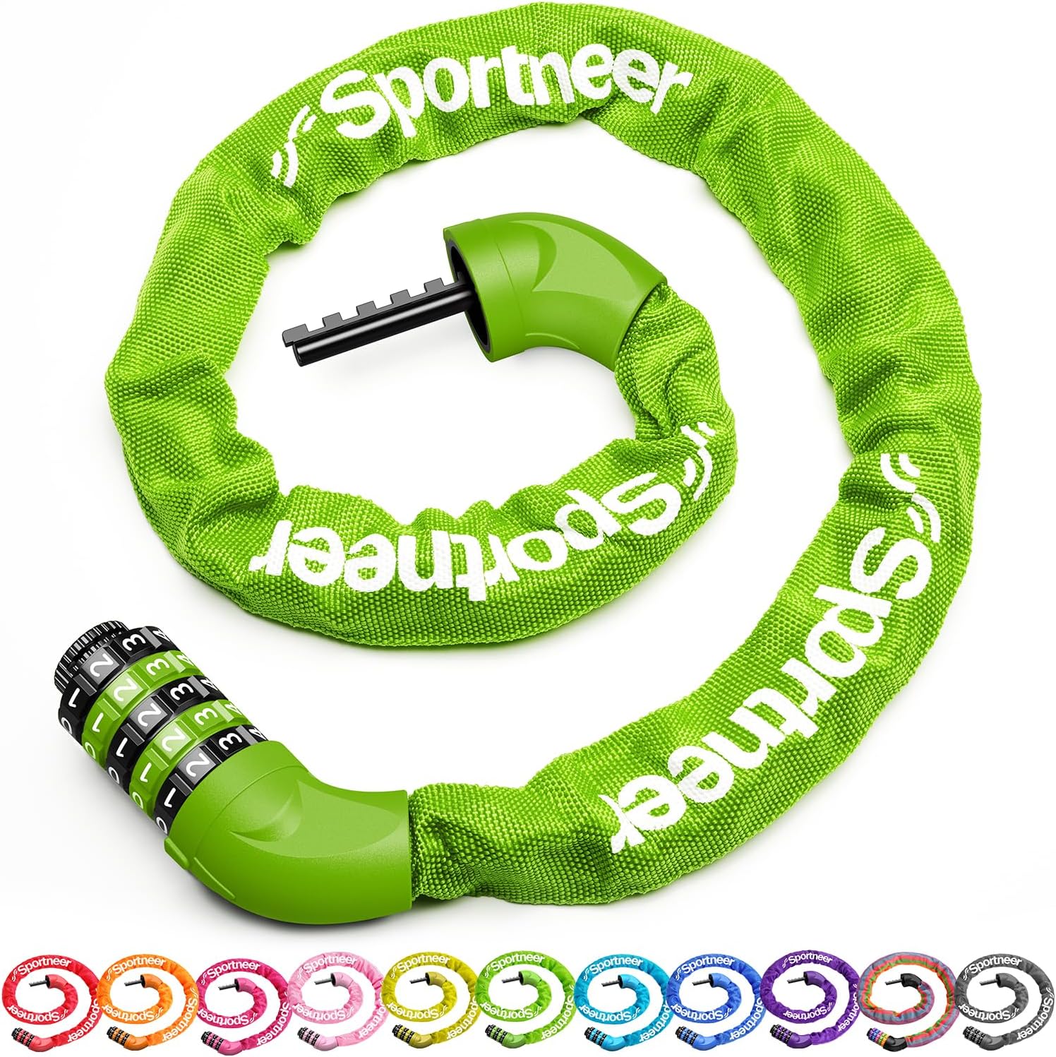 Sportneer Bike Lock 5-Digit Combination