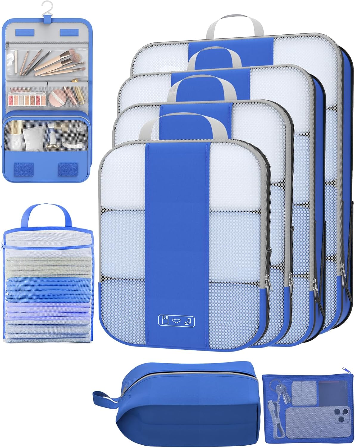 OlarHike 10 Compression Packing Cubes