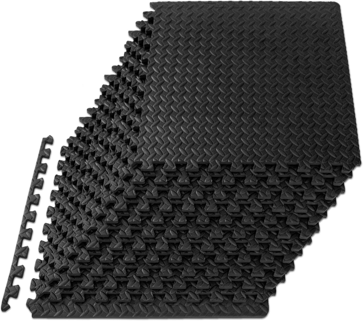ProsourceFit Puzzle Exercise Mat for Home Gym