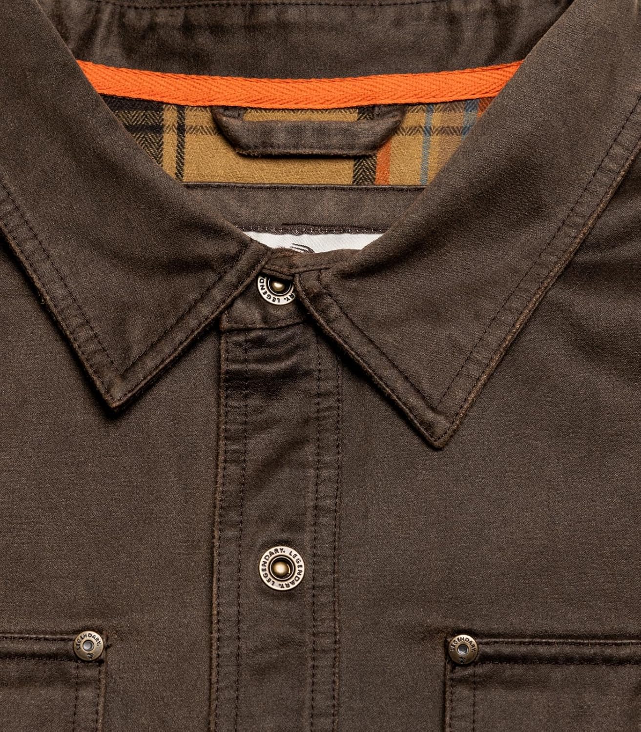 Legendary Whitetails Men's Flannel Lined Shirt Jacket