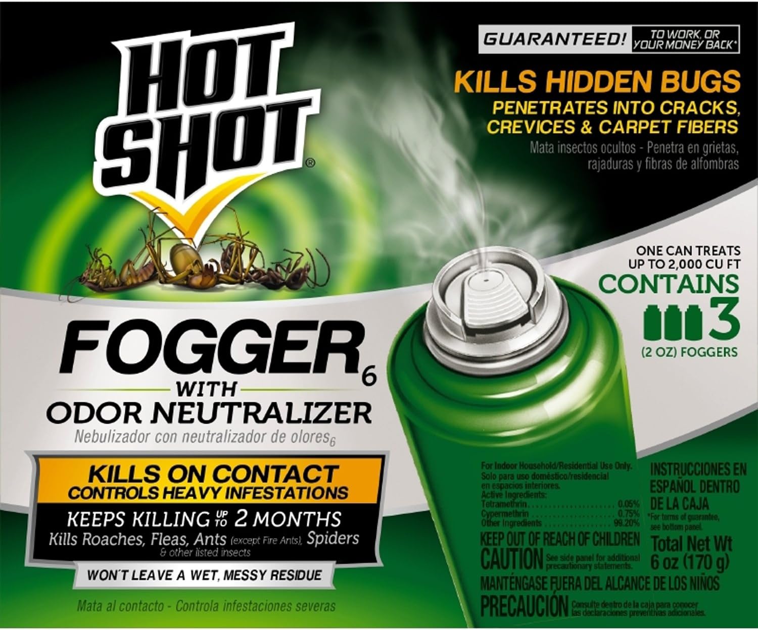 Hot Shot Fogger With Odor Neutralizer