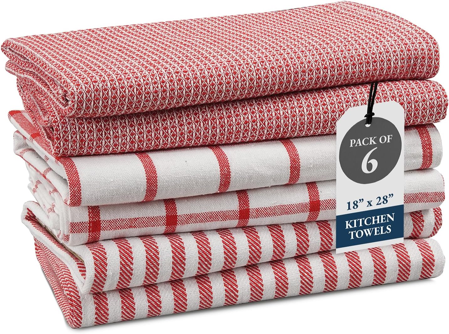 LANE LINEN Kitchen Towels and Dishcloths Sets