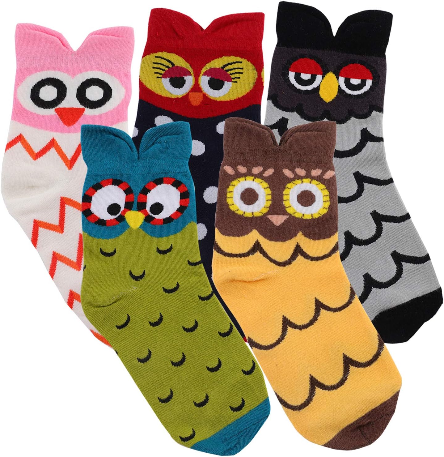 Jeasona Women's Cat Socks Cute Animal Socks