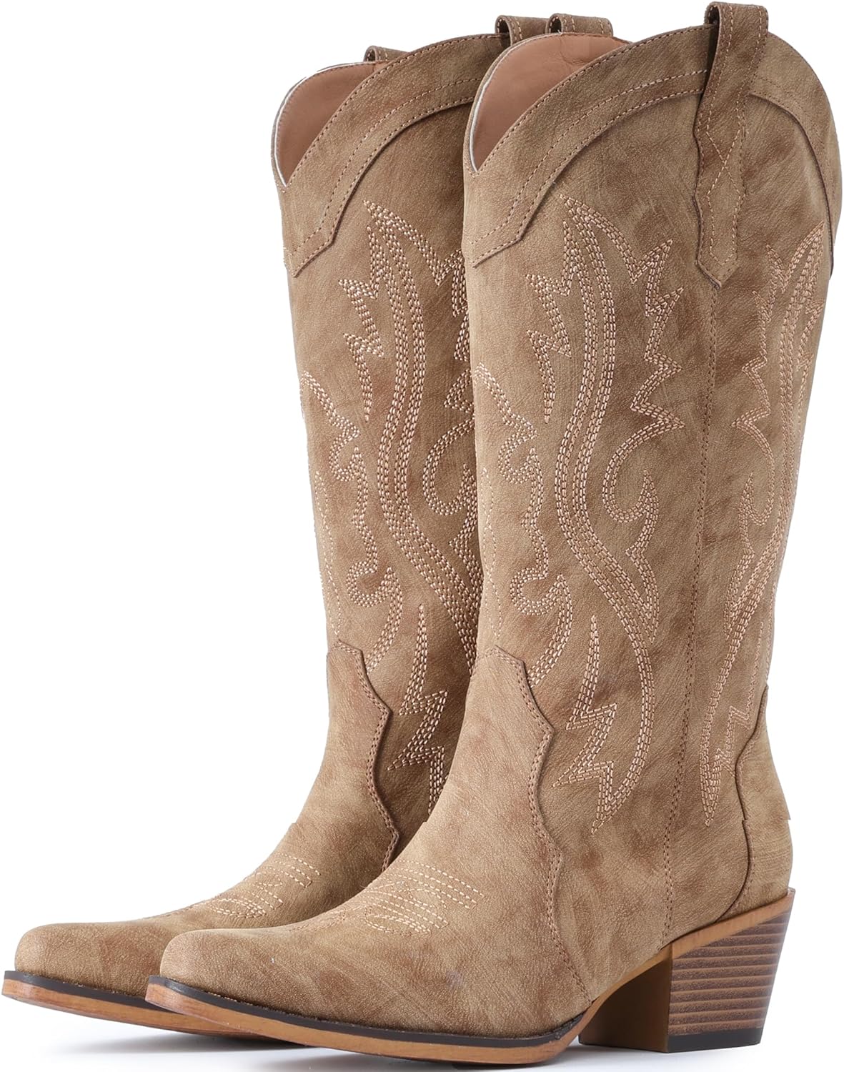IUV Cowboy Boots For Women Western Cowgirl Boots