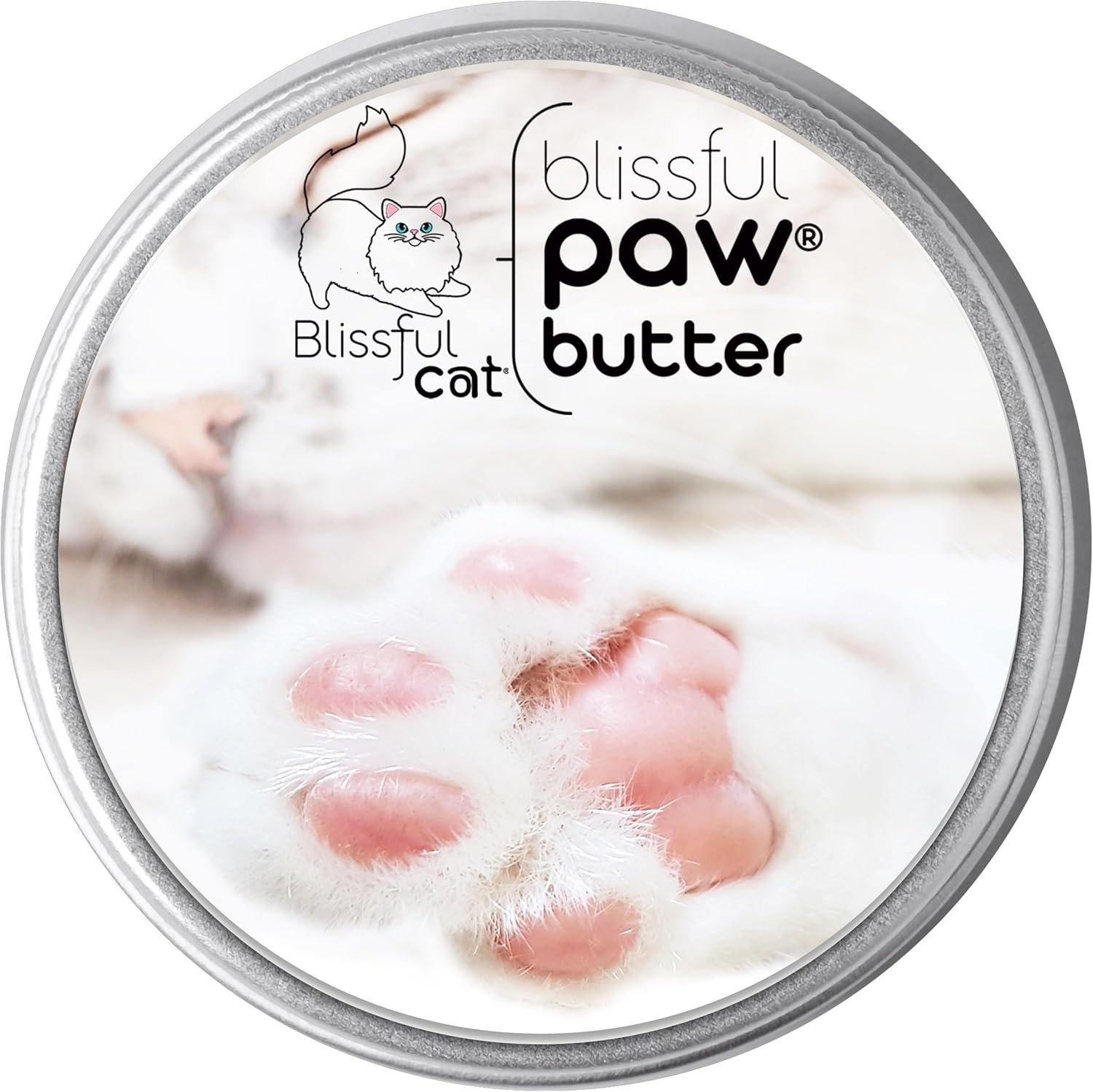 The Blissful Cat Paw Butter Moisturizer for Dry Paw Pads