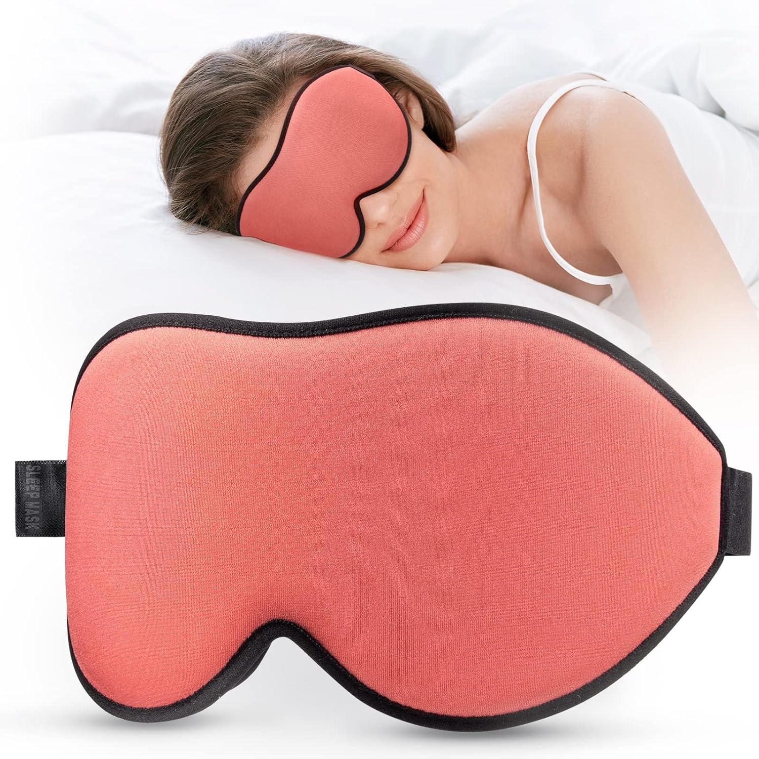 LitBear 3D Sleep Mask for Side Sleepers