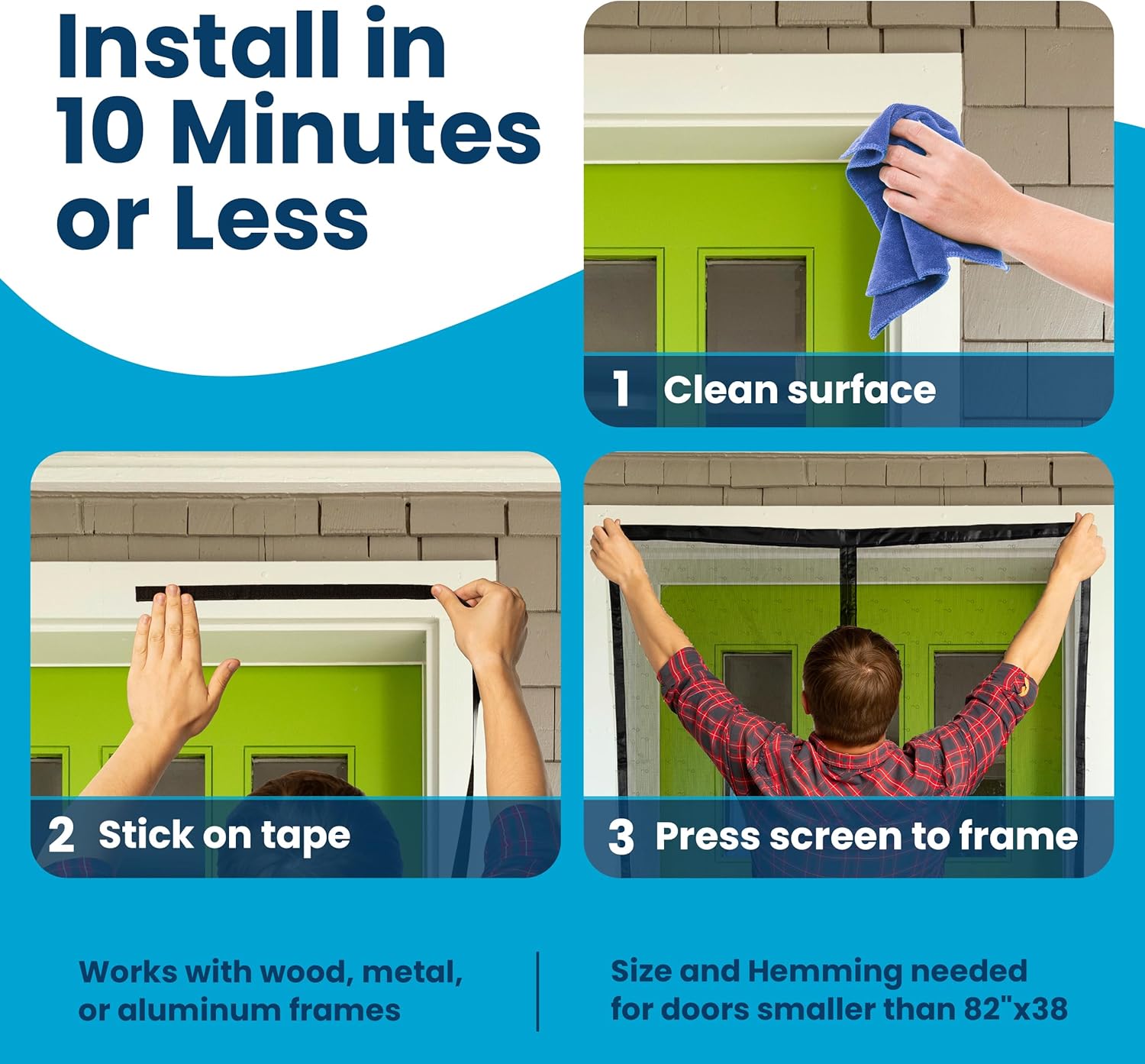 Flux Phenom Magnetic Screen Door Pet & Kid