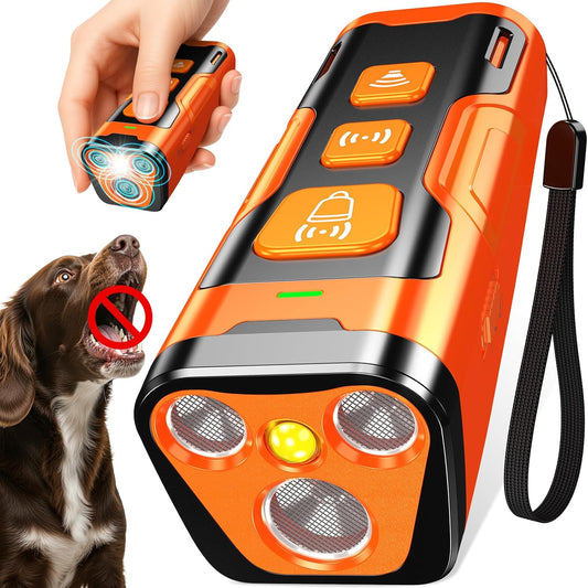 Ultrasonic Dog Bark Deterrent – 6 Training Modes