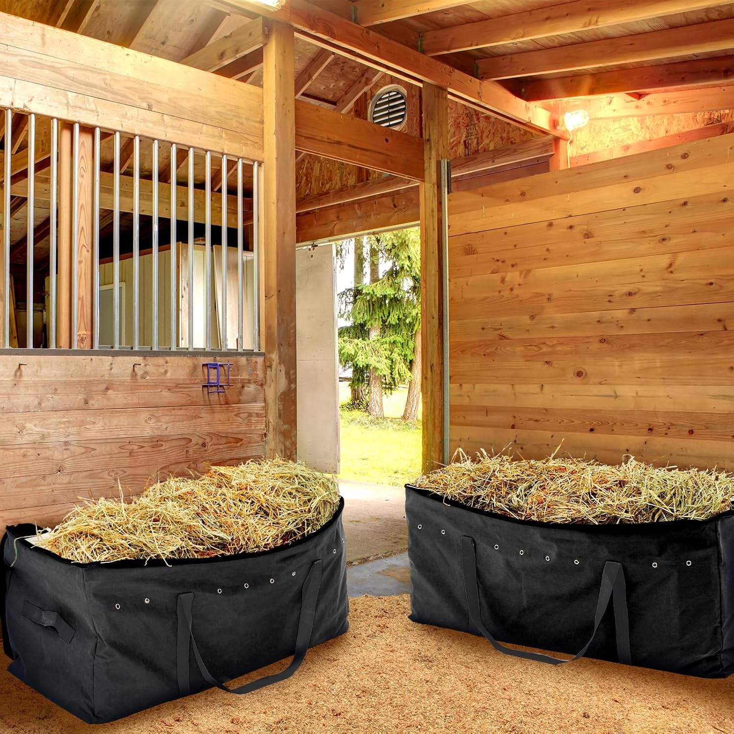 Sanwuta Hay Bale Bag  Extra Large Hay Storage