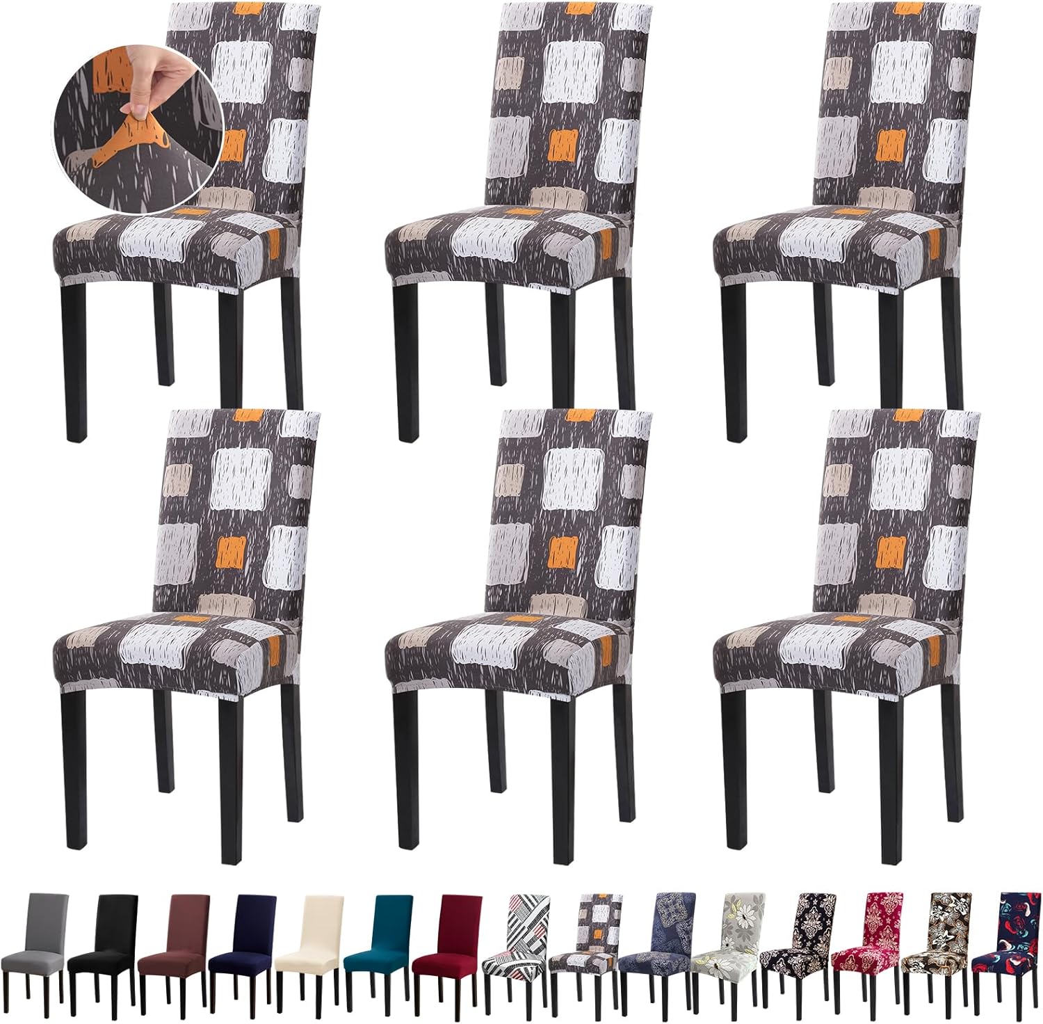 Chair Covers Stretch Kitchen Dining Room