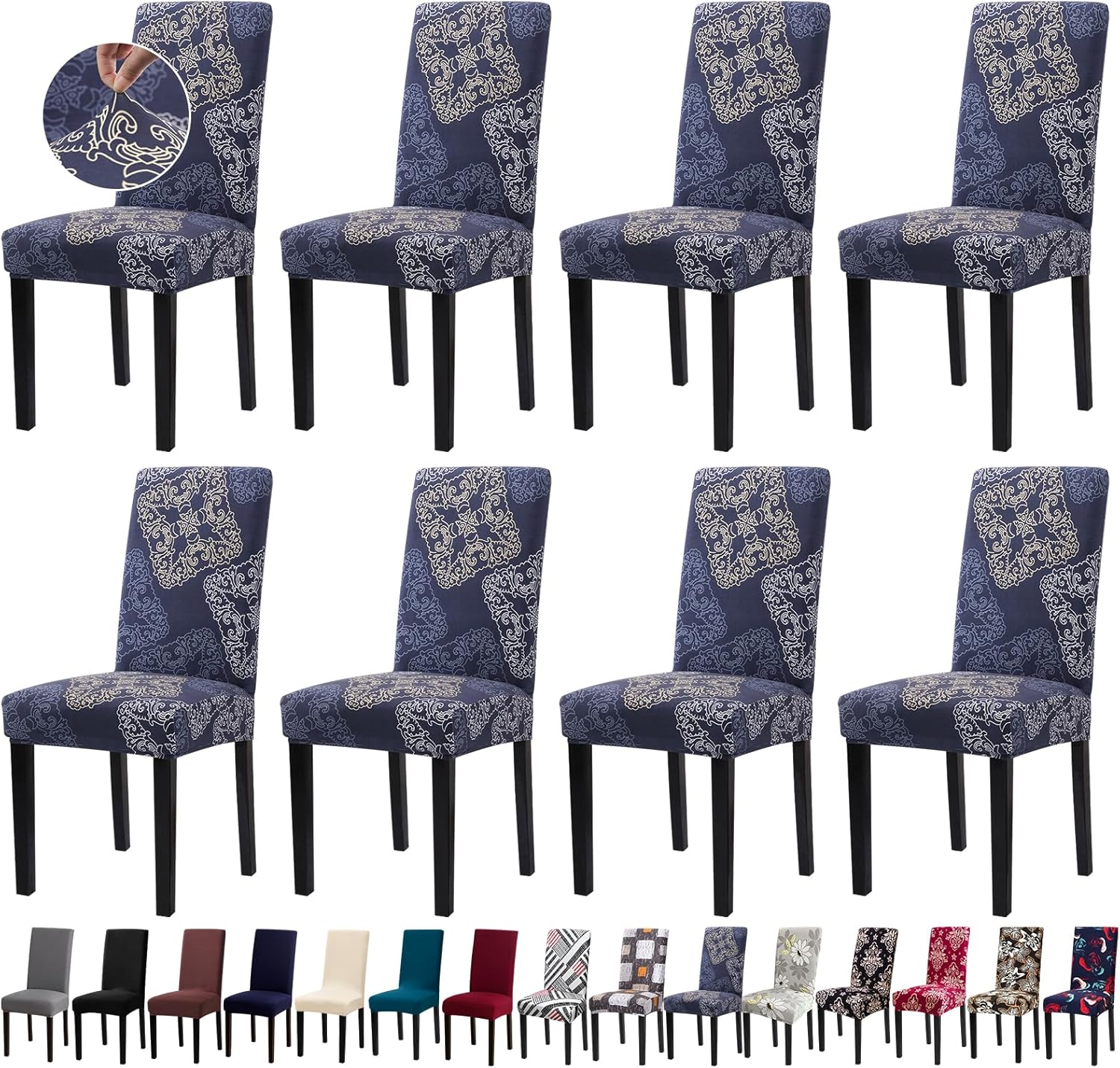 Chair Covers Stretch Kitchen Dining Room