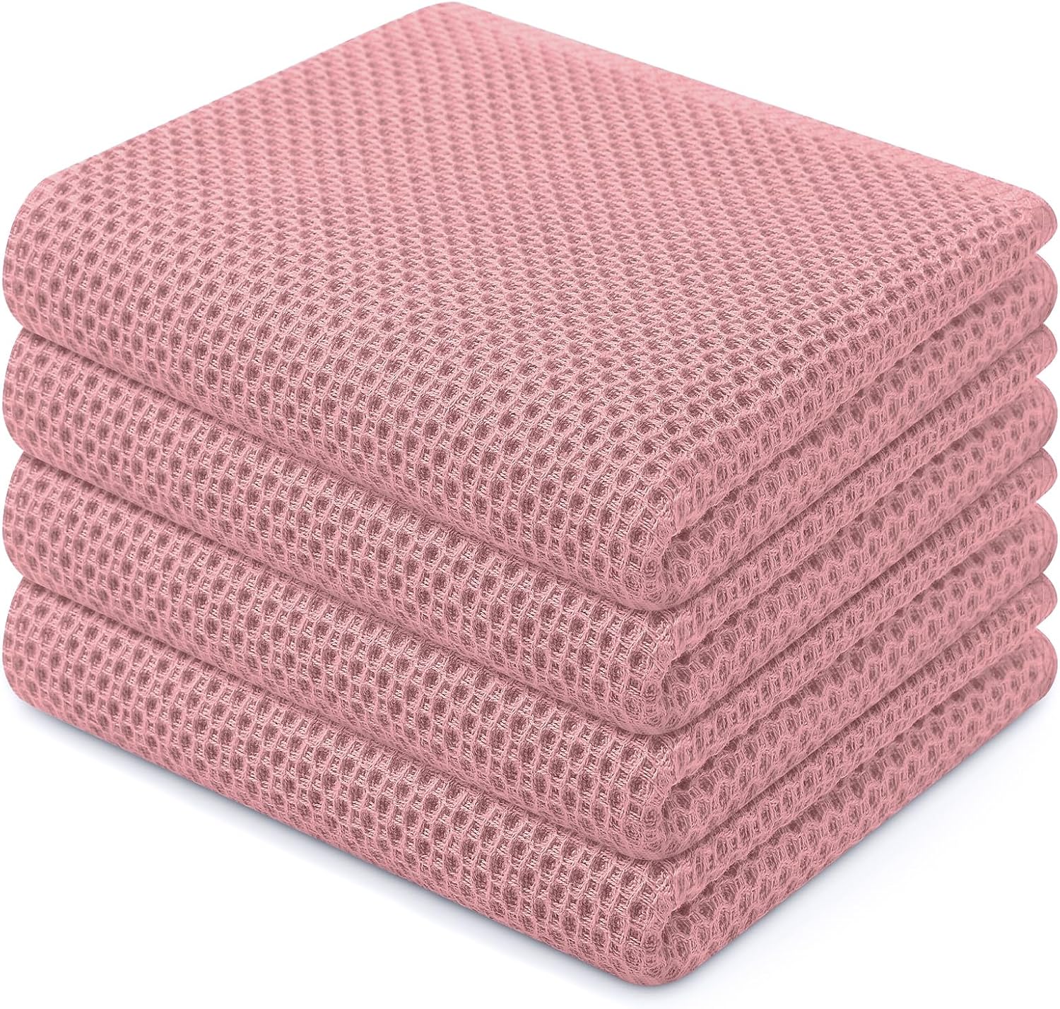 Homaxy 100% Cotton Waffle Dish Cloths