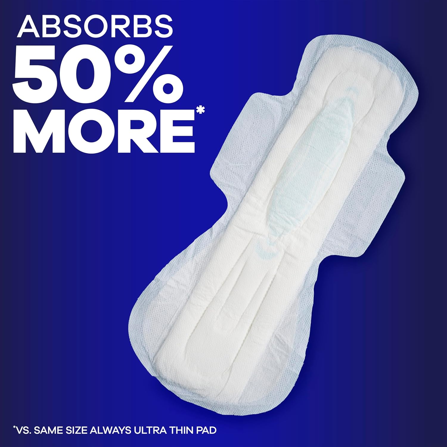 Always Maxi Overnight Pads with Wings for Women