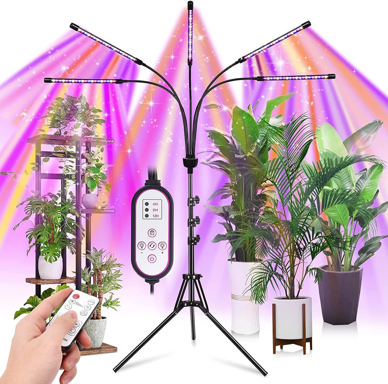 Grow Lights for Indoor Plants Full Spectrum Plant Light