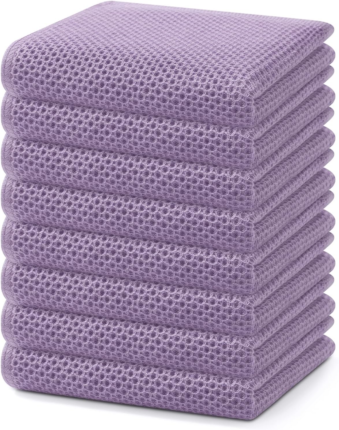 Homaxy 100% Cotton Waffle Dish Cloths