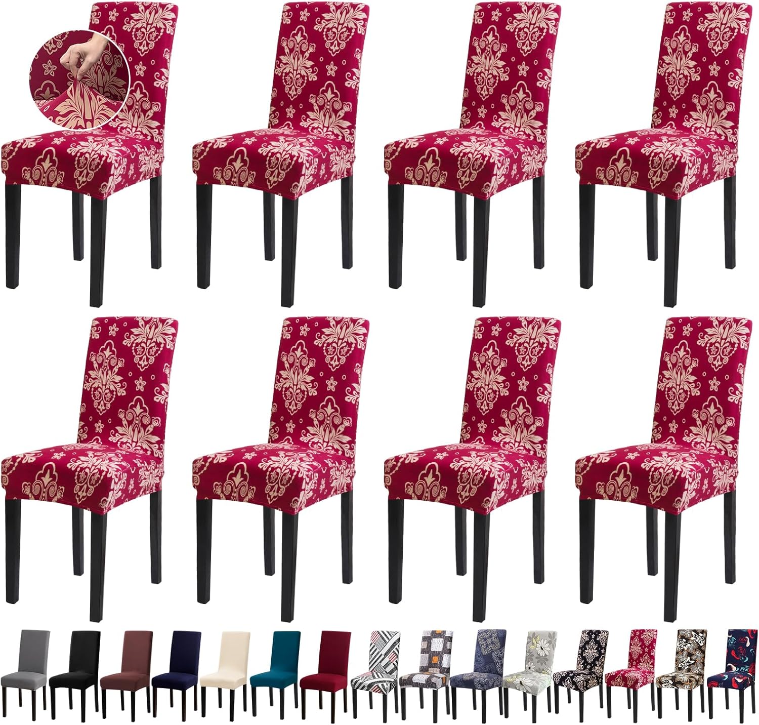 Chair Covers Stretch Kitchen Dining Room